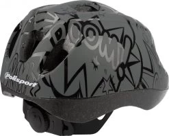 Polisport Kinderhelm - Fietshelm - Grijs - 46/53 Cm -Extreem Snel Rijden 1200x961 4
