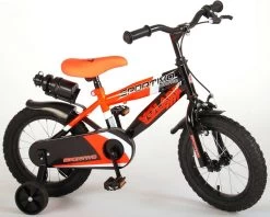 Volare Sportivo Kinderfiets - Jongens - 14 Inch - Neon Oranje/Zwart - 95% Afgemonteerd -Extreem Snel Rijden 1200x964 2