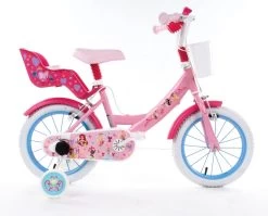 Volare Disney Princess Kinderfiets - Meisjes - 14 Inch - Roze - Twee Handremmen -Extreem Snel Rijden 1200x967 1