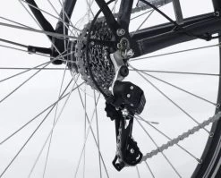 Amigo E-Vibe D1 - Elektrische Stadsfiets Voor Dames - Met 7 Versnellingen - Matgrijs -Extreem Snel Rijden 1200x969 2