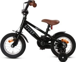 SJOEF Race Jongensfiets 12 Inch - Zwart -Extreem Snel Rijden 1200x977 1
