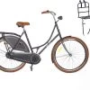 Wheelerz.nl - Omafiets - 28 Inch - Mat Zwart Met Voordrager -Extreem Snel Rijden 1200x978 3