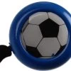 M-wave Fietsbel Voetbal 53 Mm Staal Blauw/zwart