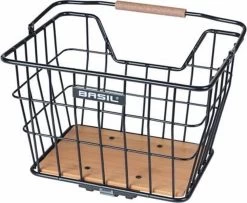 Basil Nordland Fietsmand - Voor Of Achter - Zwart/Bruin - 23 Liter -Extreem Snel Rijden 1200x988 9