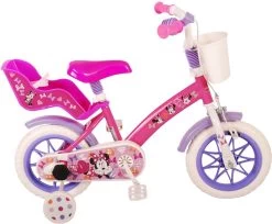 Disney Minnie Cutest Ever! Kinderfiets - Meiden - 12 Inch - Roze - Doortrapper -Extreem Snel Rijden 1200x992 2