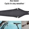 Merkloos Ass Saver - Spatbord Mountainbike Of Racefiets - Achterspatbord - Lichtgewicht (slechts 18 Gram) - Ass Saver Flexibel Opvouwbaar Voor Opberging In Achterzak - (Incl Gratis Verzending)
