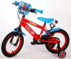 Spider-Man Kinderfiets - Jongens - 14 Inch - Rood/Blauw - Twee Handremmen -Extreem Snel Rijden 1200x997 3