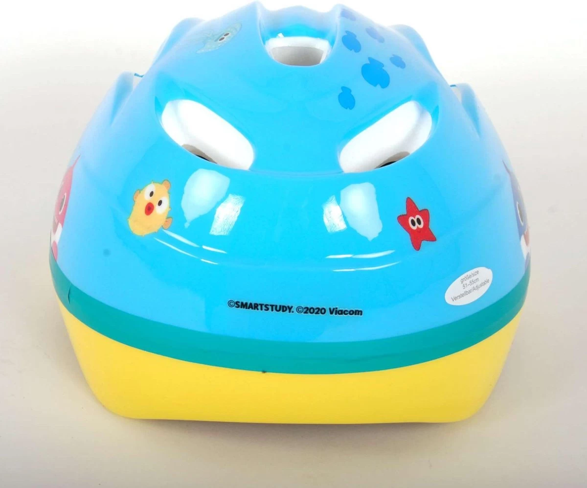 Volare Baby Shark Fietshelm - Skatehelm - 51 - 55 Cm 5 Volare Baby Shark Fietshelm - Skatehelm - 51 - 55 Cm - Afbeelding 3