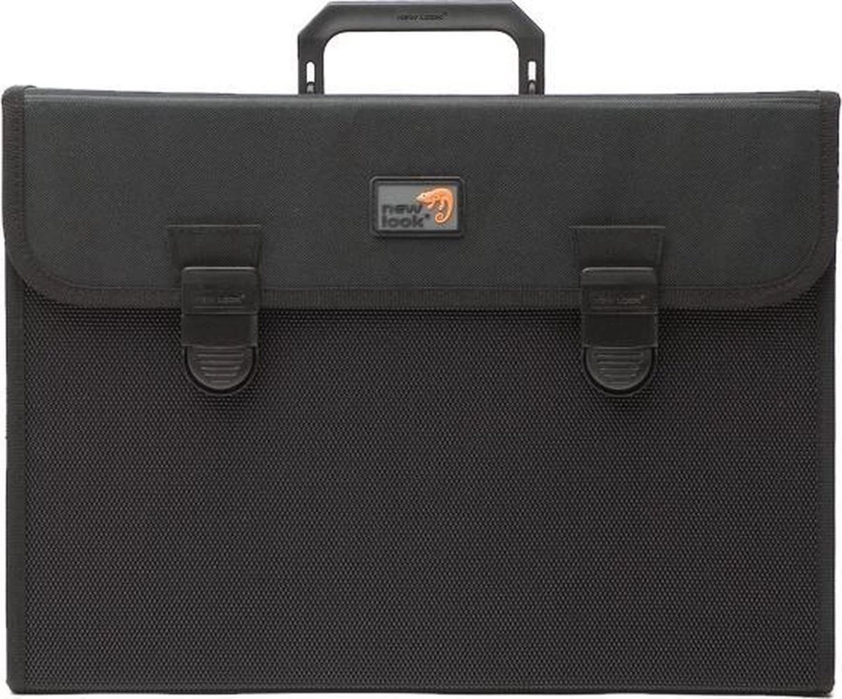 New Looxs Basic Enkele Fietstas - 20 Liter - Zwart 4 New Looxs Basic Enkele Fietstas - 20 Liter - Zwart - Afbeelding 2