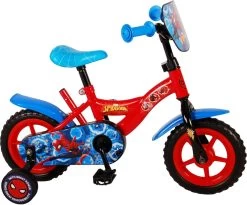 Marvel Spider-Man Kinderfiets - Jongens - 10 Inch - Rood/Blauw - Doortrapper -Extreem Snel Rijden 1200x998 1