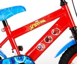 Volare Ultimate Spider-Man Kinderfiets - Jongens - 14 Inch - Rood/Blauw -Extreem Snel Rijden 1200x999