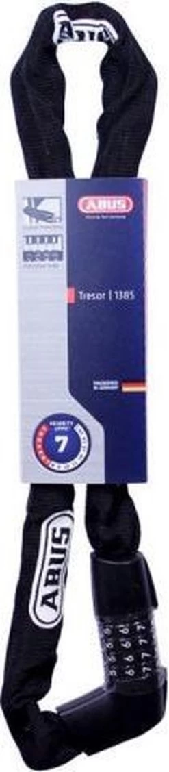 Abus - Kettingslot - Tresor 1385/85 - Zwart -Extreem Snel Rijden 263x1200