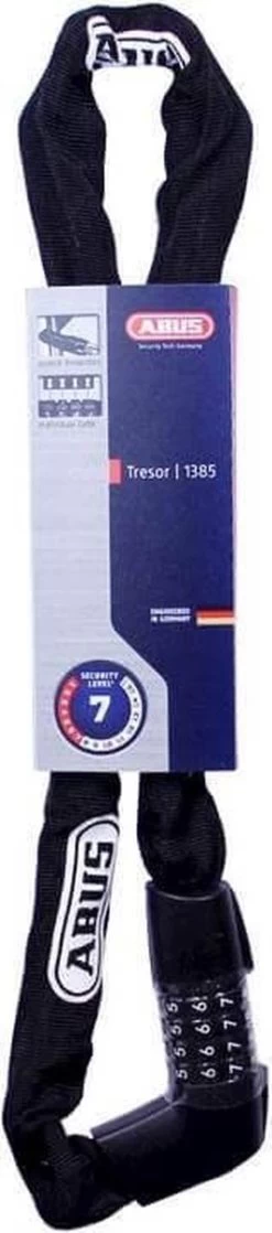 Abus - Kettingslot - Tresor 1385/85 - Zwart -Extreem Snel Rijden 265x1200 2