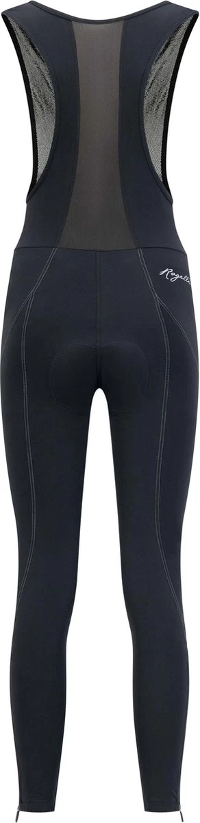 Rogelli Liona Lange Fietsbroek Met Bretels En Zeem - Thermo Wielrenbroek - Dames Fietsbroek - 10 Tot 0 Graden - Zwart 4 Rogelli Liona Lange Fietsbroek Met Bretels En Zeem - Thermo Wielrenbroek - Dames Fietsbroek - 10 Tot 0 Graden - Zwart - Afbeelding 2