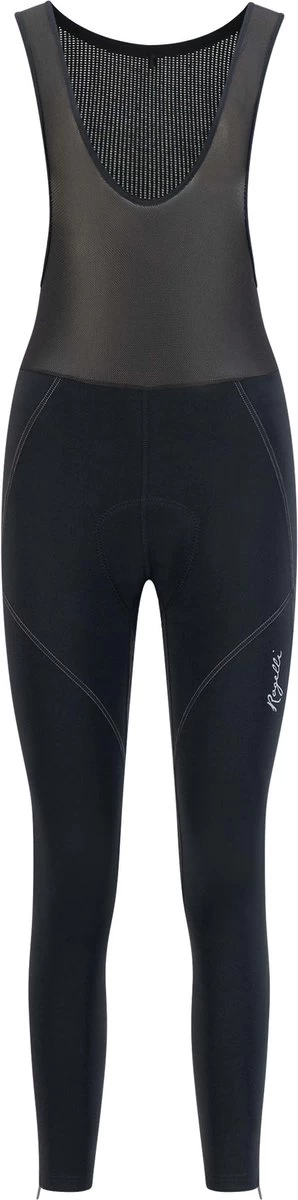 Rogelli Liona Lange Fietsbroek Met Bretels En Zeem - Thermo Wielrenbroek - Dames Fietsbroek - 10 Tot 0 Graden - Zwart 3 Rogelli Liona Lange Fietsbroek Met Bretels En Zeem - Thermo Wielrenbroek - Dames Fietsbroek - 10 Tot 0 Graden - Zwart