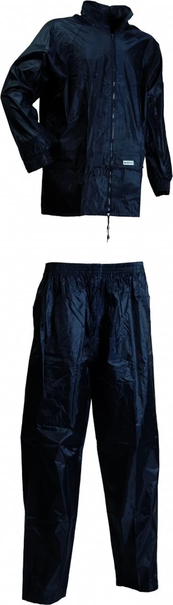 Merkloos Regenpak - Donkerblauw S 3 Merkloos Regenpak - Donkerblauw S