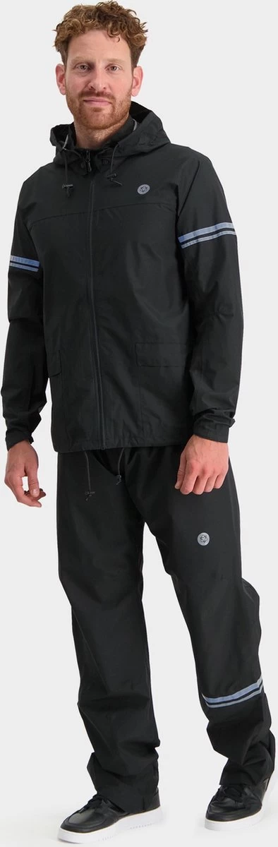 AGU Original Regenbroek Essential - Black - L 6 AGU Original Regenbroek Essential - Black - L - Afbeelding 4