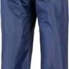 Merkloos Navy Blauwe Regenbroek Voor Volwassenen - Maat 3XL