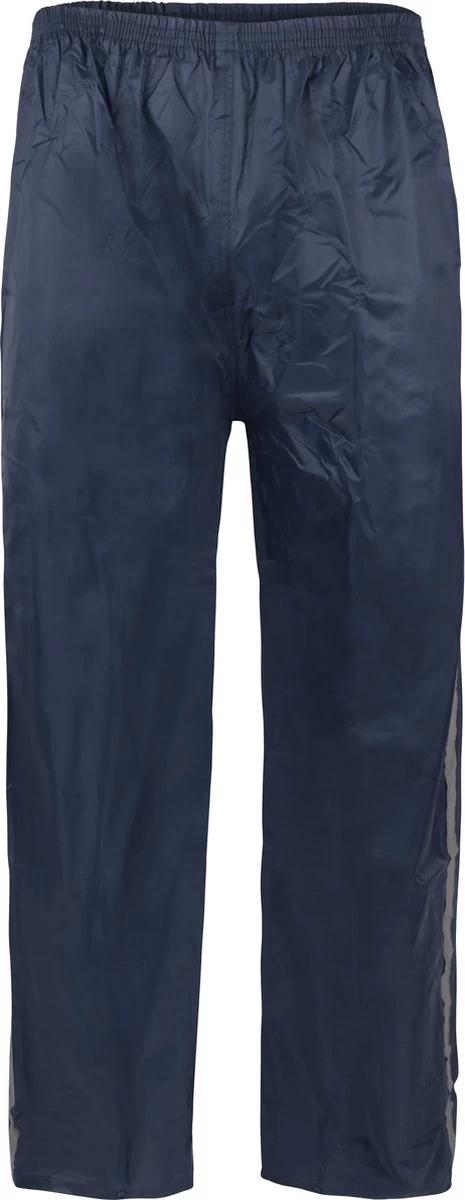 C-Line Regenpak Met Capuchon - Blauw - Reflecterend - Nieuw Model - Volwassen Maat XXXL 4 C-Line Regenpak Met Capuchon - Blauw - Reflecterend - Nieuw Model - Volwassen Maat XXXL - Afbeelding 2