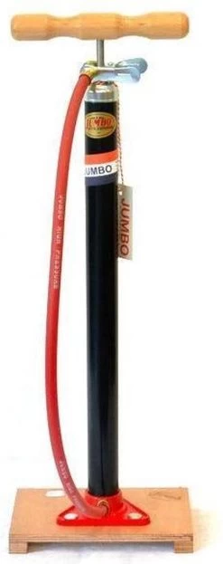 Jumbo Pomp - Fietspomp - Plank En Slang - Zwart -Extreem Snel Rijden 476x1200