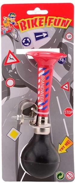 Fietstoeter Bikefun Metaal Brandweer / Politie -Extreem Snel Rijden 496x1200 1