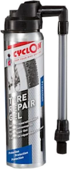 Cyclon Bandreparatiegel Tyre Repair Gel 75 Ml Zilver -Extreem Snel Rijden 498x1200