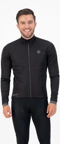 Rogelli Essential Winterjack - Fietsjack Heren - Zwart - Maat 2XL -Extreem Snel Rijden 502x1200 1