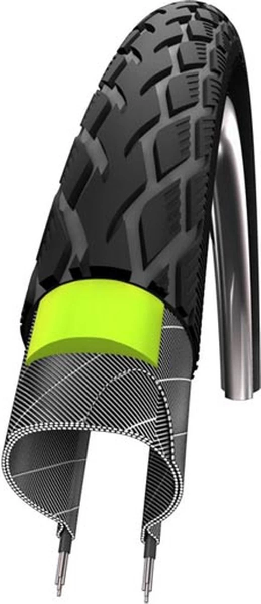 Schwalbe Marathon - Buitenband - Green Guard - 28 X 1.5 Inch - ETRTO 40-622 7 Schwalbe Marathon - Buitenband - Green Guard - 28 X 1.5 Inch - ETRTO 40-622 - Afbeelding 5