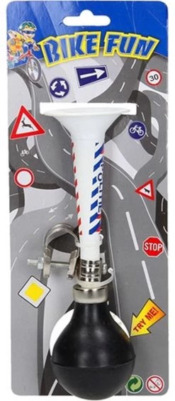 Fietstoeter Bikefun Metaal Brandweer / Politie -Extreem Snel Rijden 525x1200