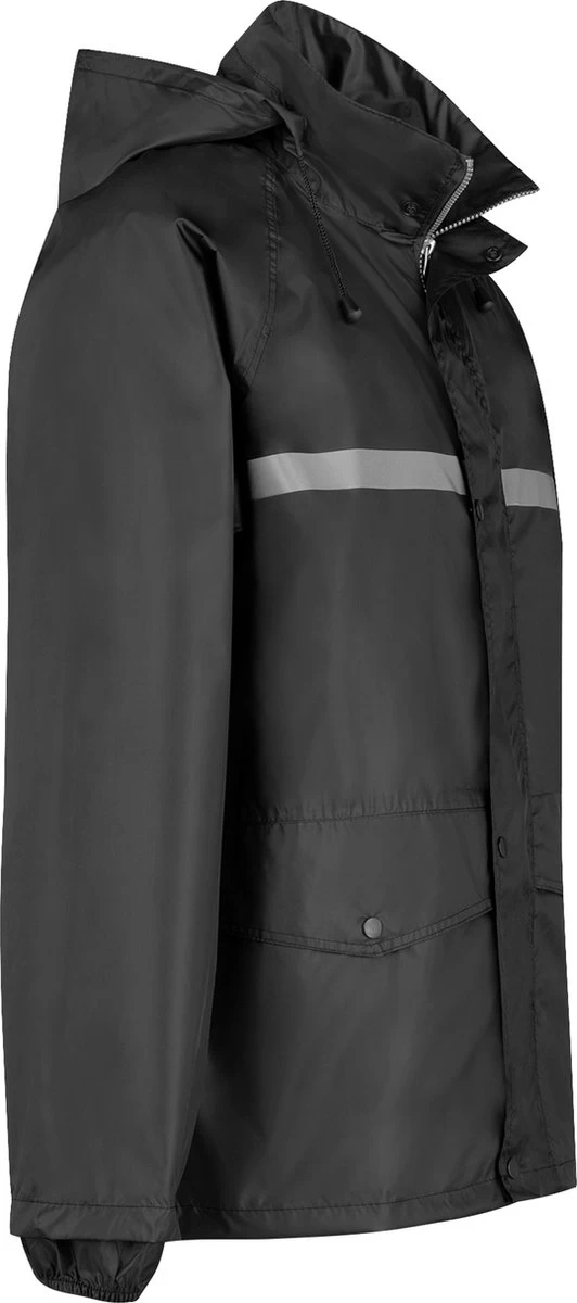 BJØRNSON Dusch Regenpak Dames & Heren - Waterdicht - Maat 3XL - Zwart 13 BJØRNSON Dusch Regenpak Dames & Heren - Waterdicht - Maat 3XL - Zwart - Afbeelding 11