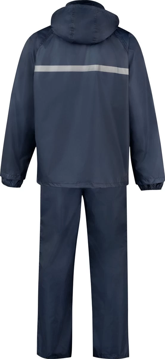 BJØRNSON Dusch Regenpak Dames & Heren - Waterdicht - Maat 3XL - Donkerblauw 6 BJØRNSON Dusch Regenpak Dames & Heren - Waterdicht - Maat 3XL - Donkerblauw - Afbeelding 4