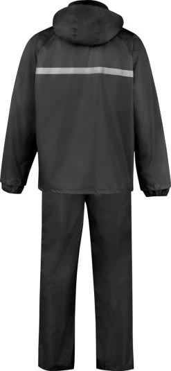 BJØRNSON Dusch Regenpak Dames & Heren - Waterdicht - Maat 3XL - Zwart 34 BJØRNSON Dusch Regenpak Dames & Heren - Waterdicht - Maat 3XL - Zwart -Extreem Snel Rijden 554x1200 4