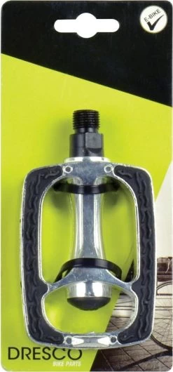 Dresco - Fietspedalen - E-bike - Chroom/Zwart -Extreem Snel Rijden 559x1200