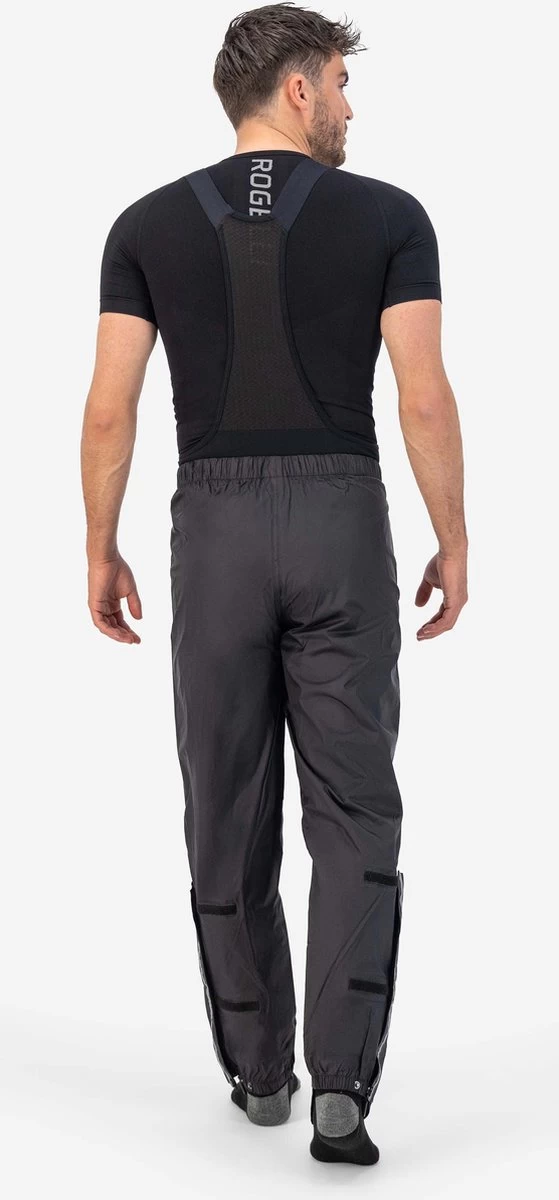 Rogelli Houston - Regenbroek - Heren - Maat XL - Zwart 5 Rogelli Houston - Regenbroek - Heren - Maat XL - Zwart - Afbeelding 3