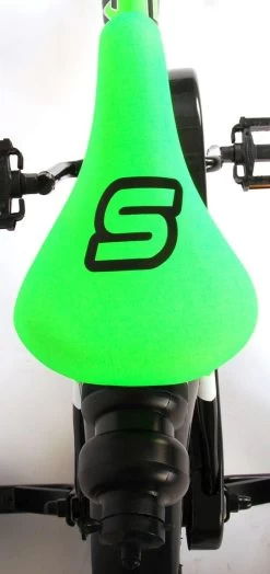 Volare Sportivo Kinderfiets - Jongens - 16 Inch - Neon Groen Zwart - 95% Afgemonteerd -Extreem Snel Rijden 566x1200