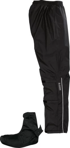 Regenbroek Lyon Pro-X Elements - Heren - XL&D - 10000mm Waterdicht - Ademend 5000gr/24u - Winddicht - Rits - Afneembare Schoenbeschermers -Extreem Snel Rijden 573x1200 3