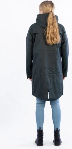 Ralka Regenjas Dames - Mizzle - Donkergroen - Maat 40 -Extreem Snel Rijden 581x1200 1