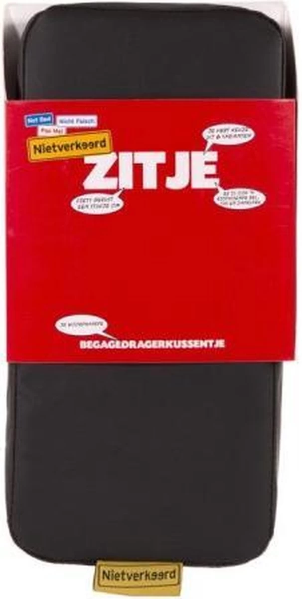 Niet Verkeerd Bagagedragerkussen Eco Zwart 32 Cm 7 Niet Verkeerd Bagagedragerkussen Eco Zwart 32 Cm - Afbeelding 5