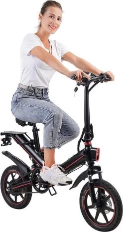 OUXI - V5 - 16 Inch - Elektrische Fiets - E Bike - Elektrische Vouwfiets - APP IOS/ Android - 500W Motor - 15Ah Lithuim Ion Batterij - Zwart -Extreem Snel Rijden 638x1200
