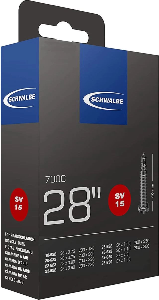 Schwalbe SV15 - Binnenband Race Fiets - Frans Ventiel - 40 Mm - 7 Schwalbe SV15 - Binnenband Race Fiets - Frans Ventiel - 40 Mm - - Afbeelding 5