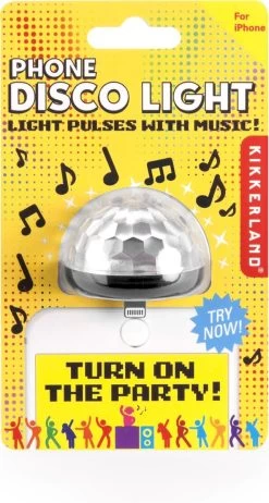 Kikkerland Discolamp - IPhone - Via De Lightning Connector Van Je Telefoon - Zwart -Extreem Snel Rijden 642x1200 1