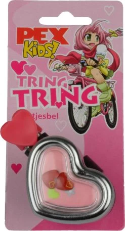 Fietsbel PexKids Mila Tring-Tring - Roze -Extreem Snel Rijden 648x1200 3