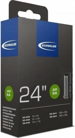 Schwalbe Binnenband 24 X 3/4 / 1 1/8 (20/28-540/541) Av 9a 40 Mm -Extreem Snel Rijden 658x1200 1