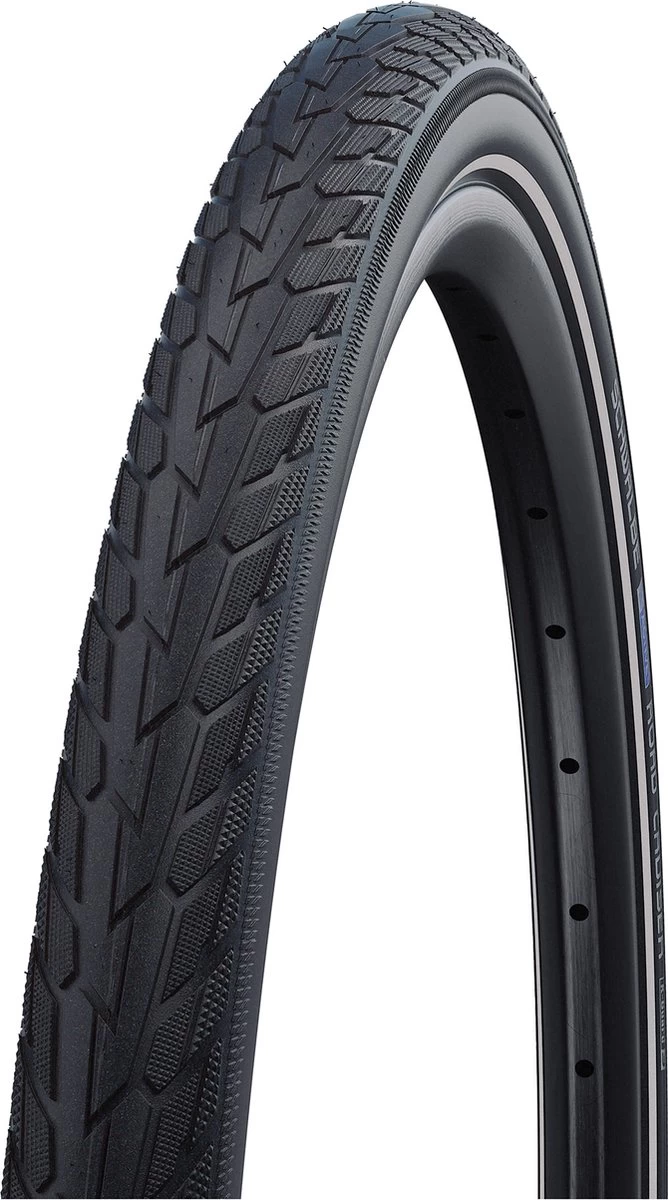 Schwalbe Buitenband - Road Cruiser K-Guard - 28 Inch X 1.75 - Zwart Reflecterend 8 Schwalbe Buitenband - Road Cruiser K-Guard - 28 Inch X 1.75 - Zwart Reflecterend - Afbeelding 6