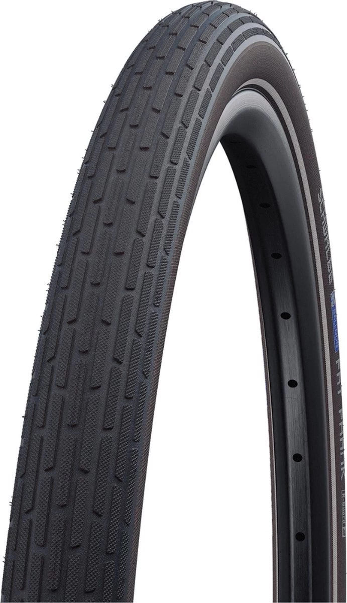 Schwalbe Buitenband - Fat Frank K-Guard - 28 Inch X 2.00 - Zwart/coffee Reflecterend 4 Schwalbe Buitenband - Fat Frank K-Guard - 28 Inch X 2.00 - Zwart/coffee Reflecterend - Afbeelding 2