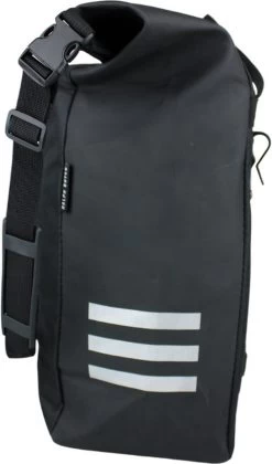 Enkele Fietstas En Schoudertas Zwart - Fietstas Enkel - Fietsshopper - Lange Schouderband - Reflecterend Zijkant - Handvat -Extreem Snel Rijden 705x1200 5