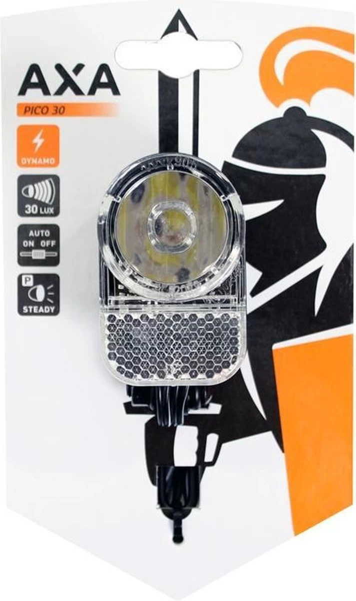 AXA Pico 30 Switch - Fietslamp Voorlicht - LED Koplamp - Dynamo - 30 Lux 7 AXA Pico 30 Switch - Fietslamp Voorlicht - LED Koplamp - Dynamo - 30 Lux - Afbeelding 5