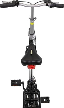 Pacto Eight 20 Inch Vouwfiets 6v Zwart -Extreem Snel Rijden 715x1200