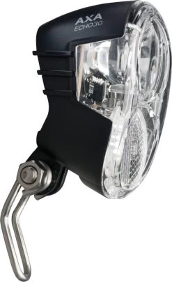 AXA Echo 30 Switch - Fietslamp Voorlicht - LED Koplamp - Dynamo - 30 Lux