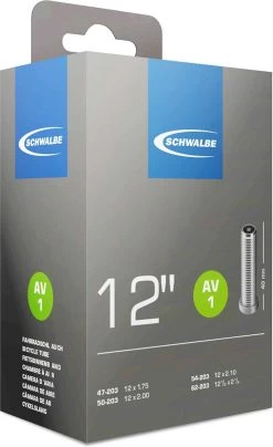 Schwalbe Binnenband 12 X 1.75/2.10 (47/62-203) Av 40 Mm -Extreem Snel Rijden 734x1200 1